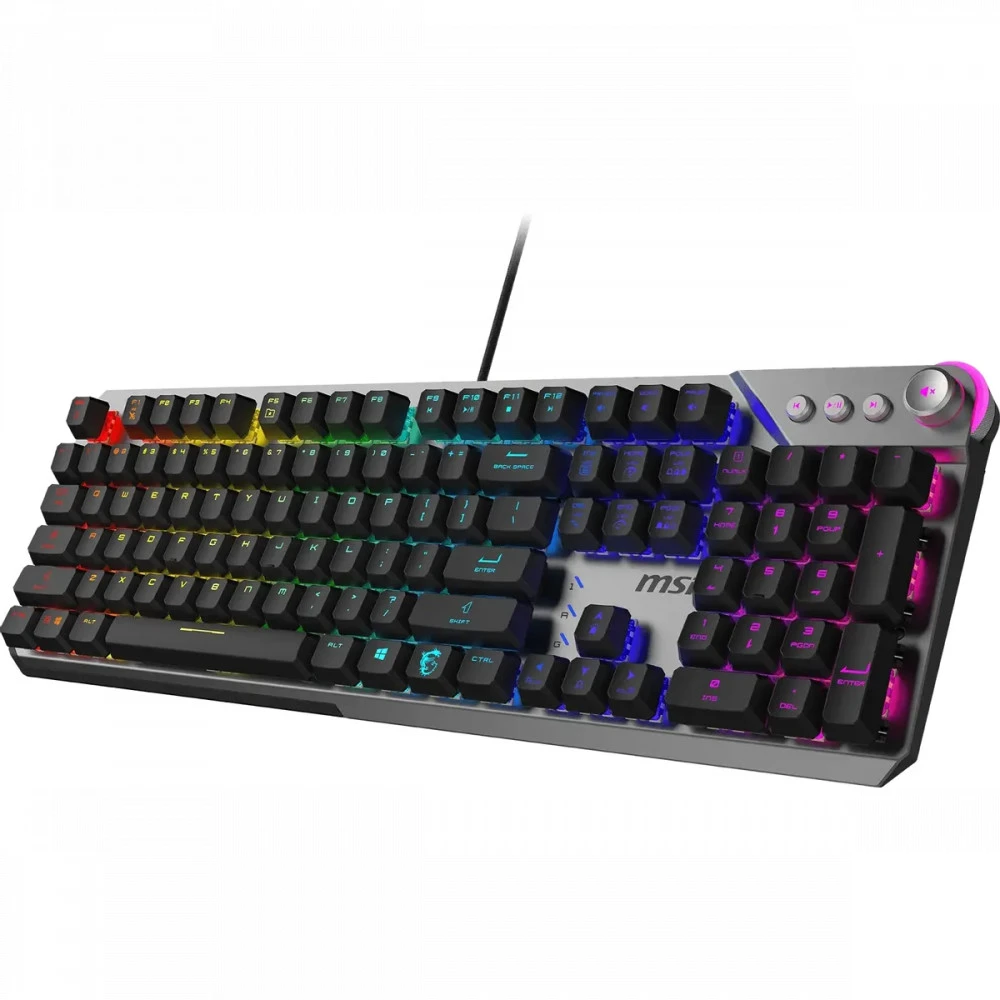 Клавиатура MSI Strike 600 V2 S11-04RU261-CLA Проводная, USB