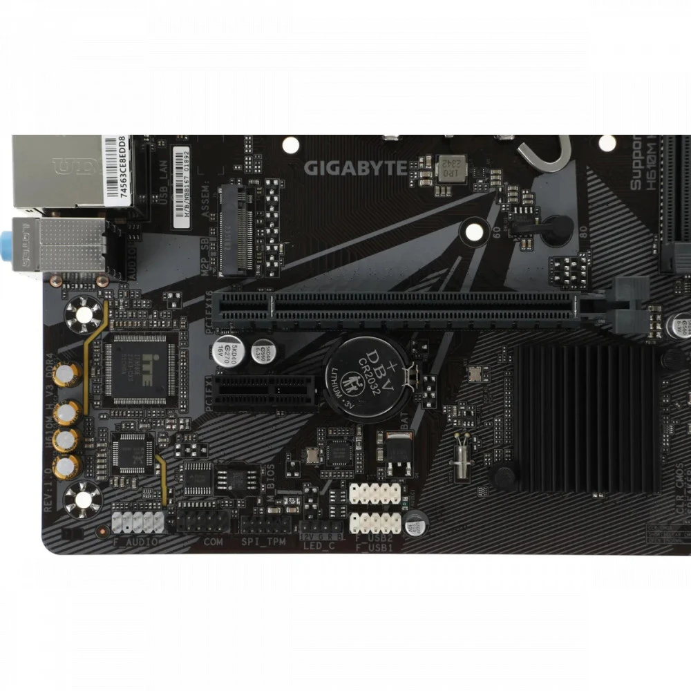 Материнская плата Gigabyte H610M H V3 DDR4 H610M H V3 DDR4|| Micro-ATX, LGA 1700