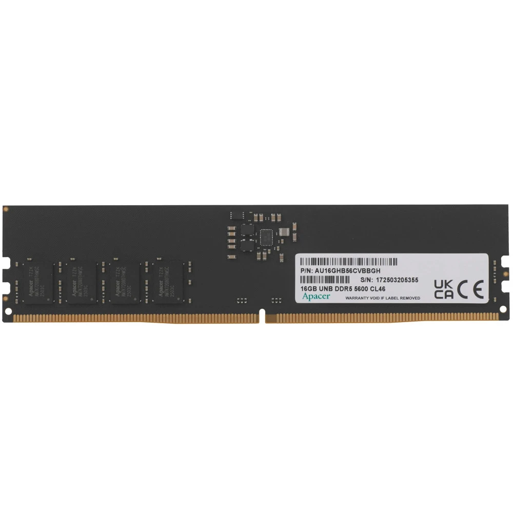 ОЗУ Apacer FL.16G2C.PKH FL.16G2C.PKH||oem DIMM, DDR5, 16 Гб, 5600 МГц