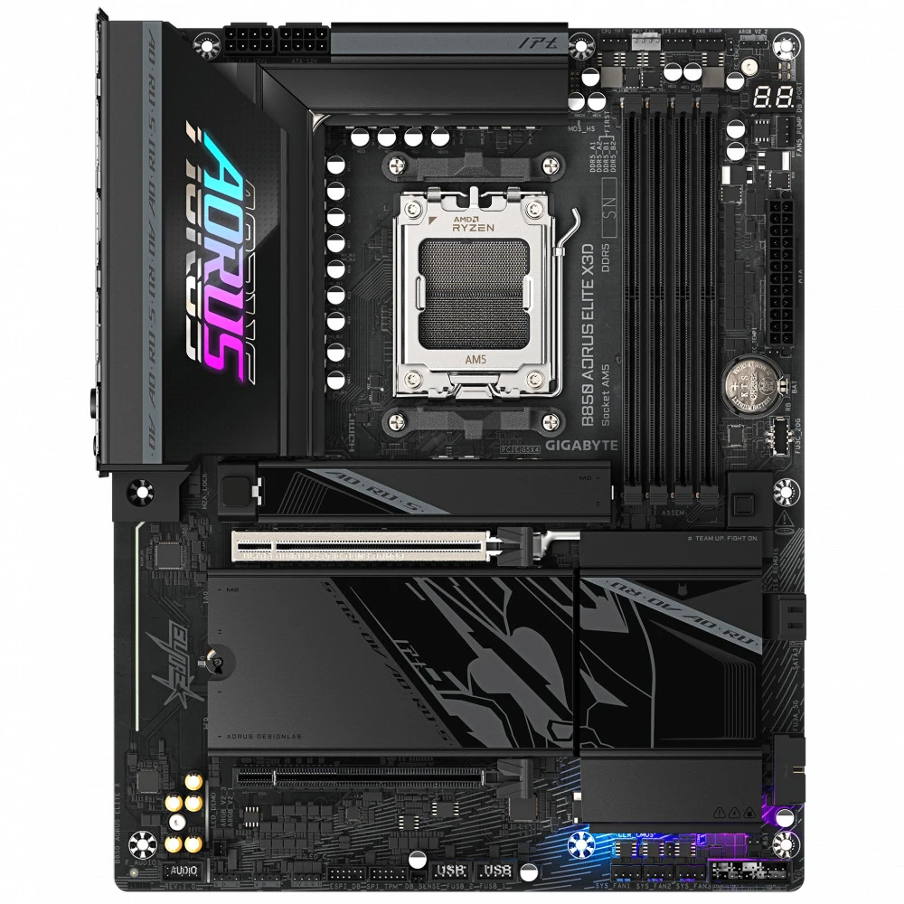 Материнская плата AORUS B850 AORUS ELITE X3D ATX, AMD AM5