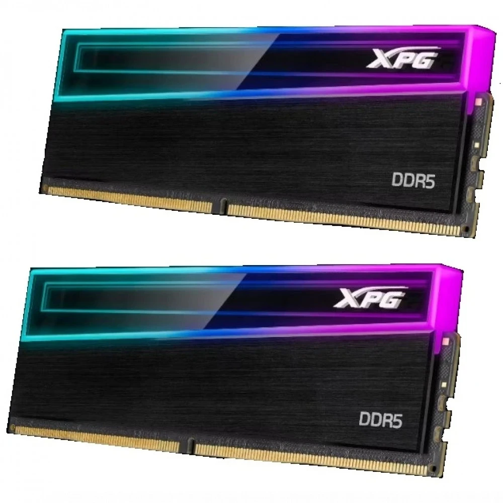 ОЗУ A-Data XPG NOVAKEY RGB [AX5U6400C3216G-DCNKRBK] DIMM, DDR5, 32 Гб (2 х 16 Гб), 6400 МГц