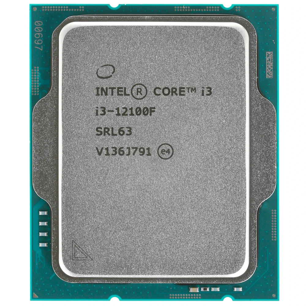 Процессор Intel Core i3-12100F SRL63 3.3 ГГц, 12 МБ, OEM