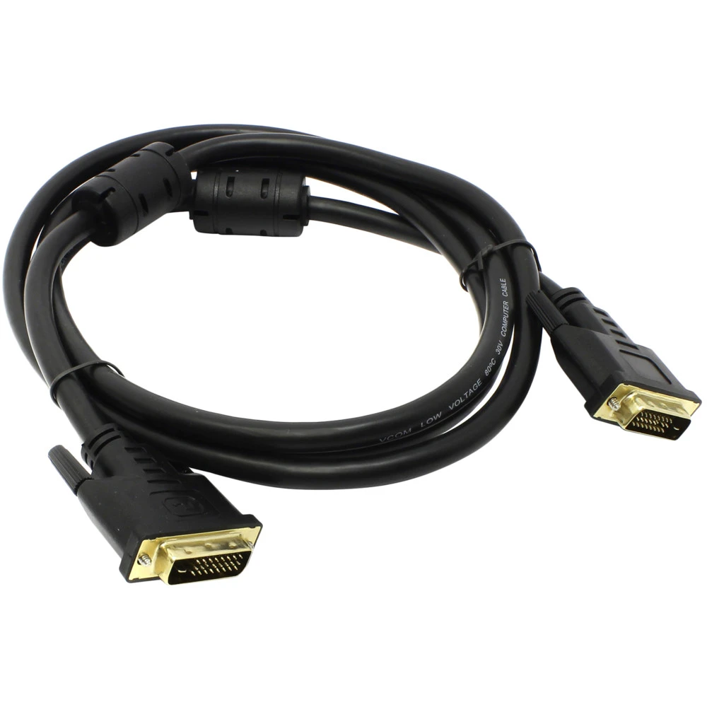 Кабель интерфейсный VCOM DVI-DVI 1.8м VDV6300-1.8M