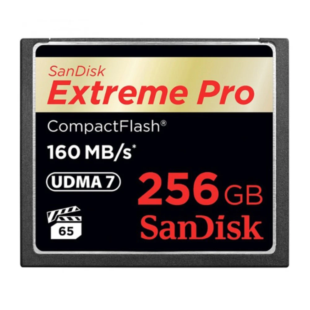 Флеш (Flash) карты SanDisk CF 256GB Extreme Pro SDCFXPS-256G-X46 256 ГБ
