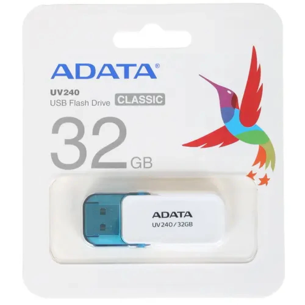 USB флешка (Flash) A-Data UV240 AUV240-32G-RWH 32 ГБ