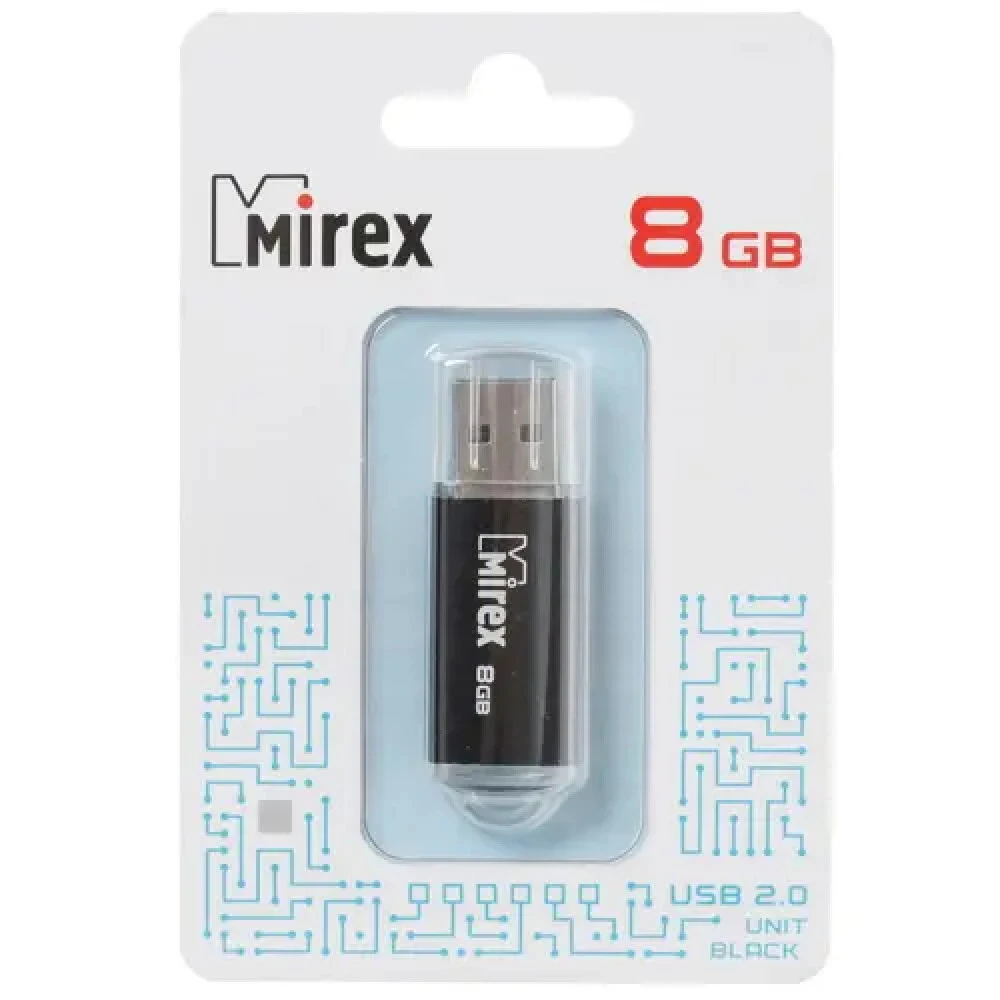 USB флешка (Flash) Mirex Unit [13600-FMUUND08] 8 ГБ