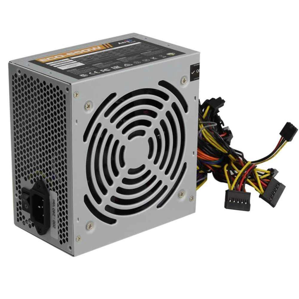 Блок питания Aerocool 650W Retail ECO-650W ATX v2.3 Haswell 4710700957912 650 Вт