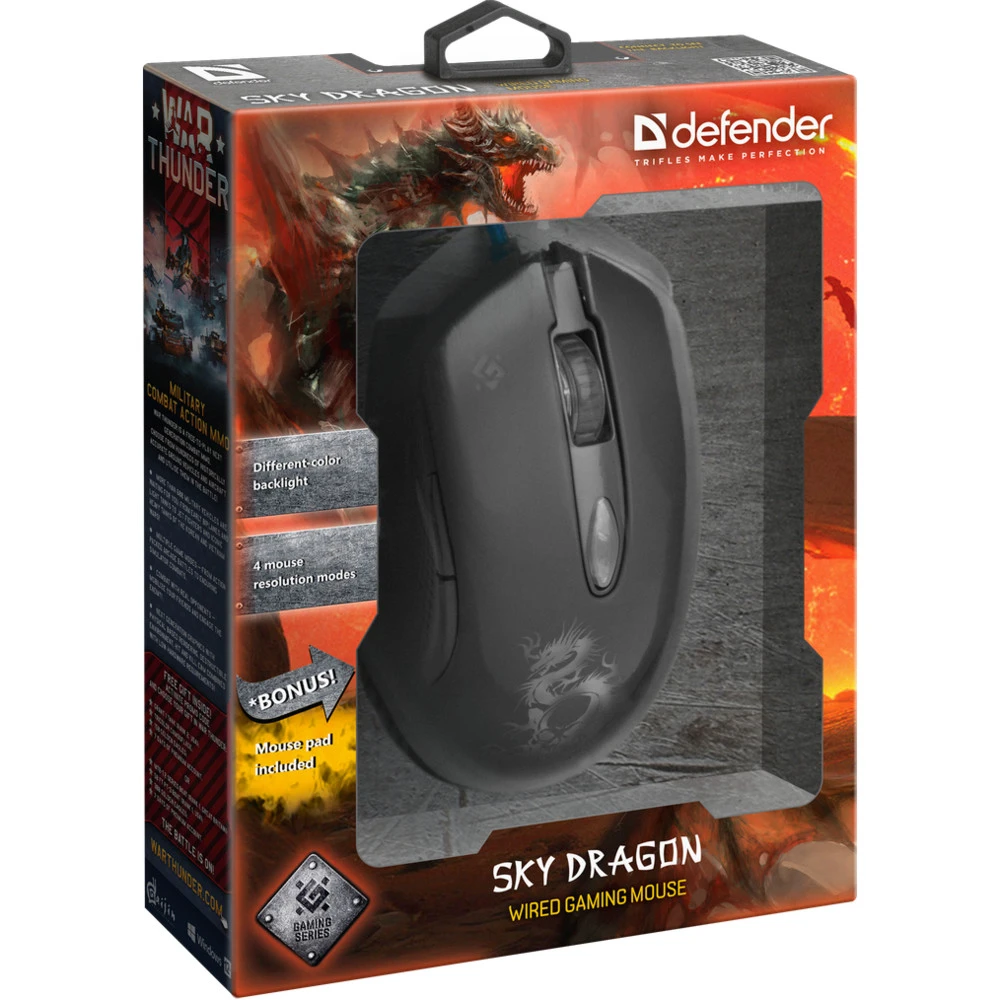 Мышь Defender SKY DRAGON GM-090L 52090