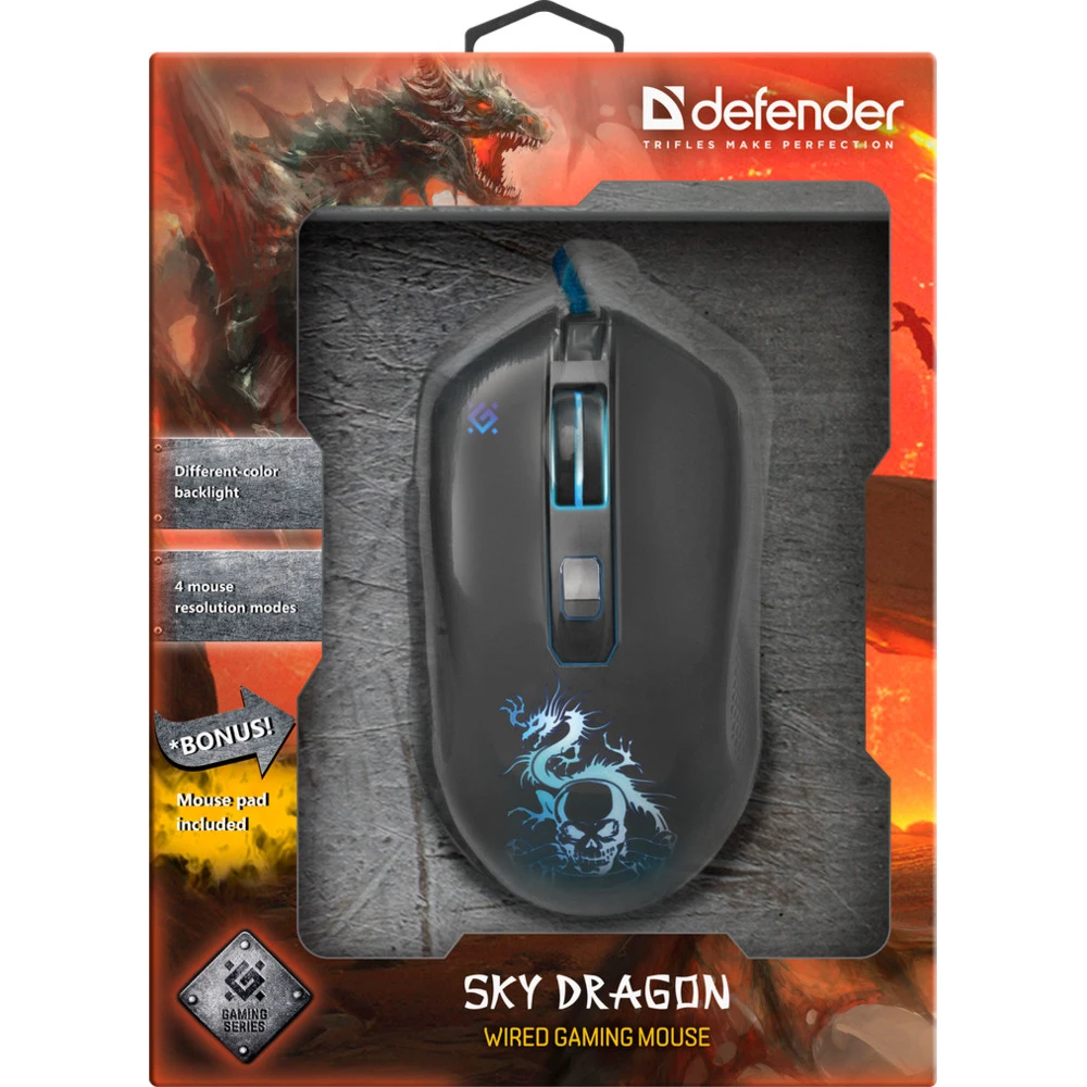 Мышь Defender SKY DRAGON GM-090L 52090