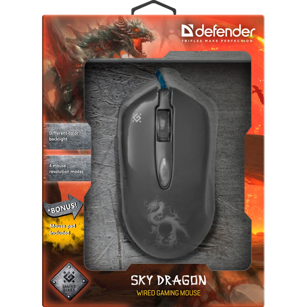 Мышь Defender SKY DRAGON GM-090L 52090