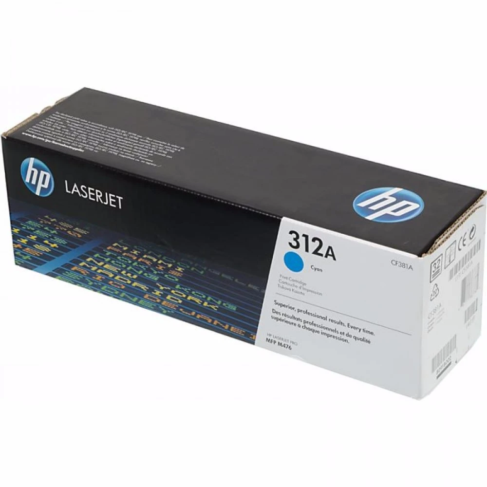 Лазерный картридж HP 312A голубой CF381A