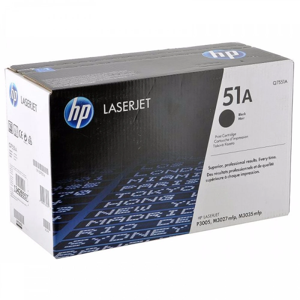 Лазерный картридж HP 51A черный Q7551A