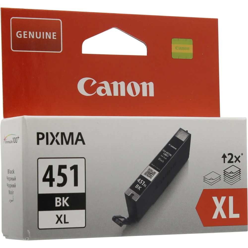 Струйный картридж Canon CLI-451XL Черный 6472B001