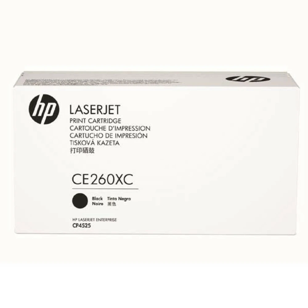 Картридж для плоттеров HP 649X CE260XC черный для HP CLJ CP4525