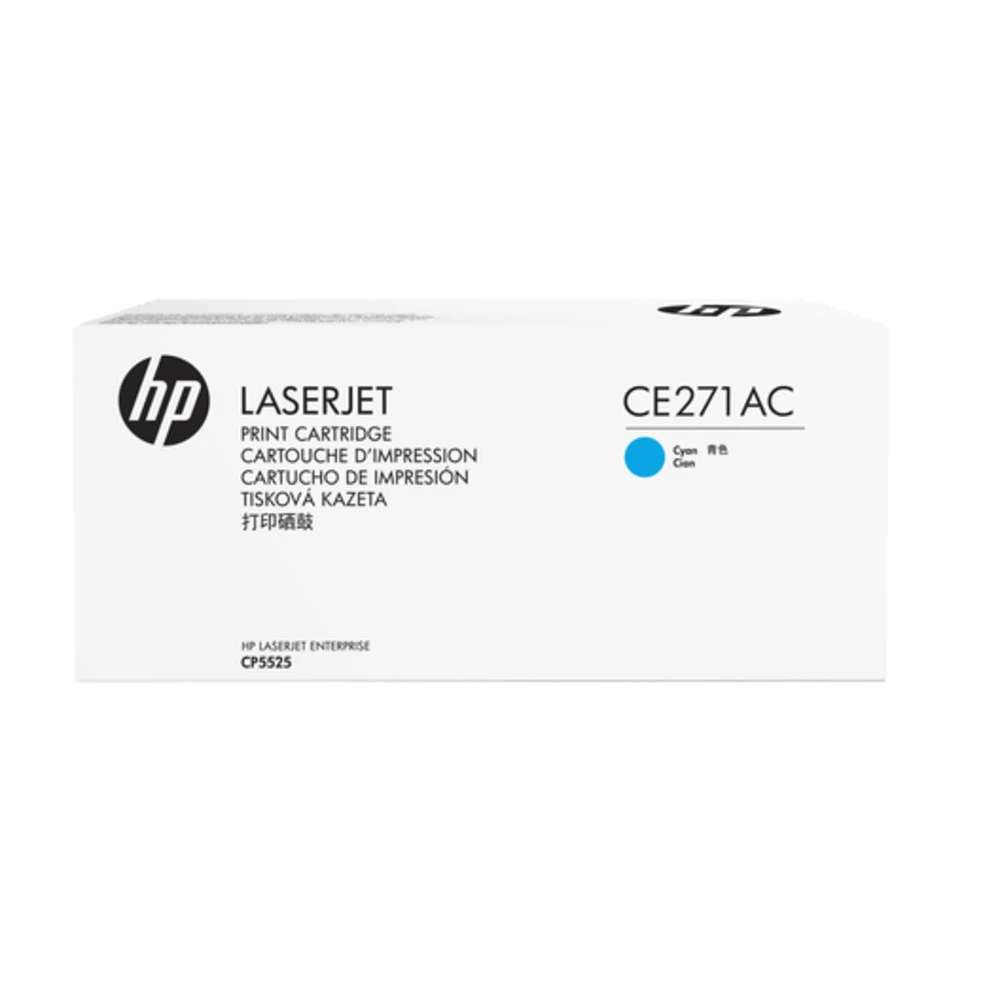 Тонер HP 650A CE271AC Blue