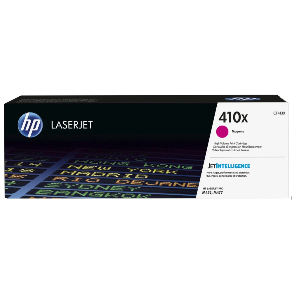 Картридж для плоттеров HP 410X CF413XC пурпурный для HP LJ Pro M452/M477