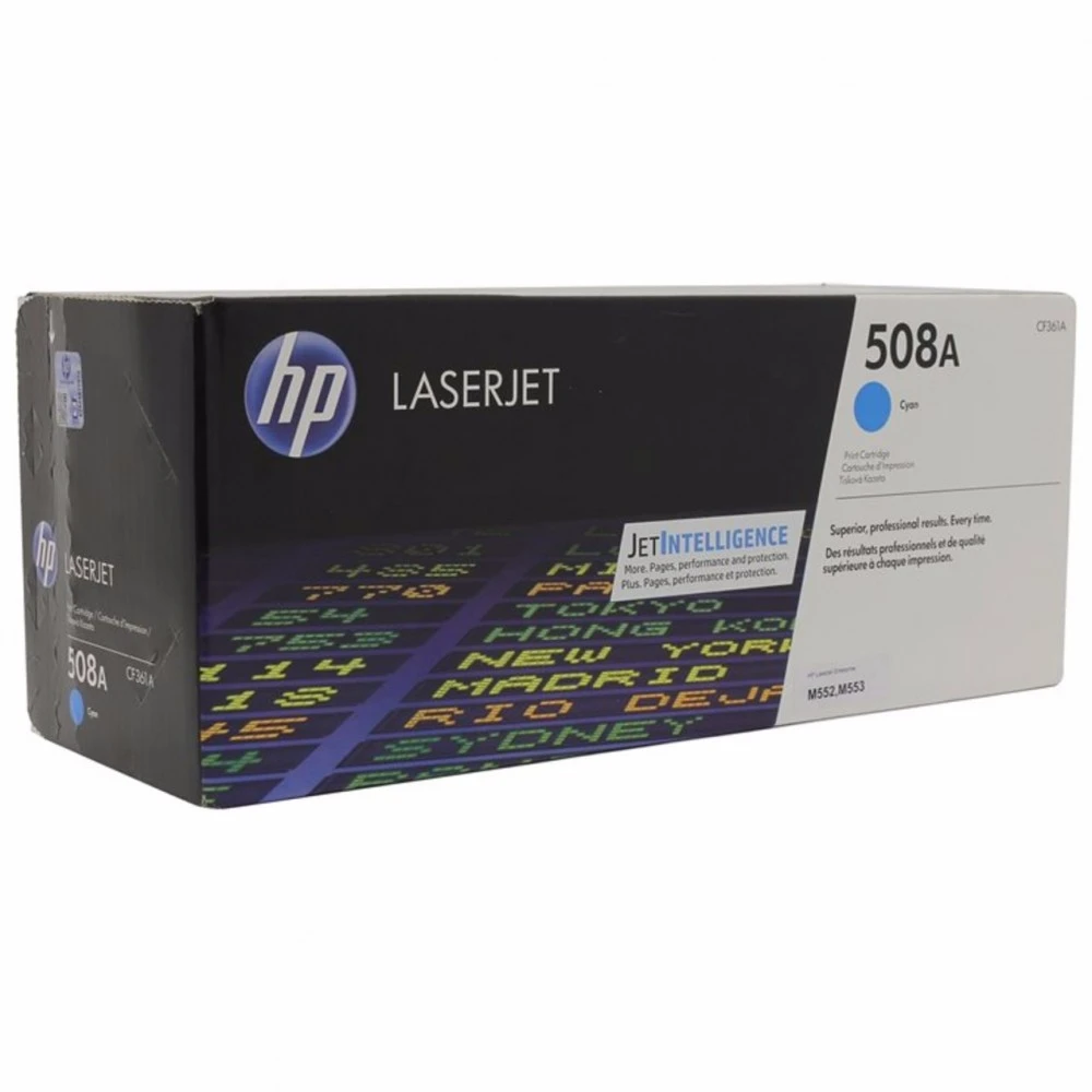 Лазерный картридж HP CF361A голубой
