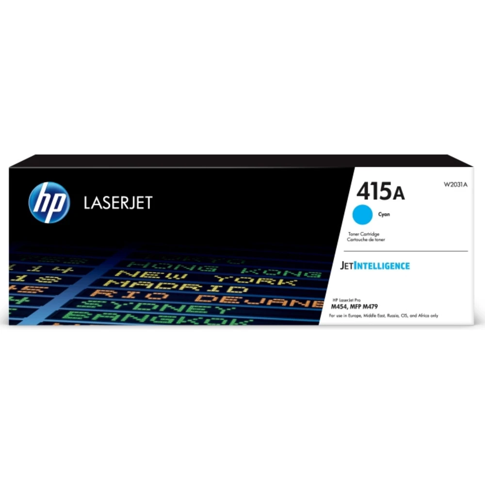 Тонер HP 415A Cyan для LaserJet Pro M479/M454/M480/M455dn W2031A