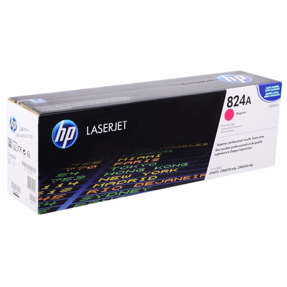 Лазерный картридж HP 824A пурпурный CB383A