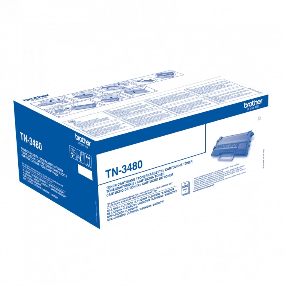 Тонер Brother TN3480 черный