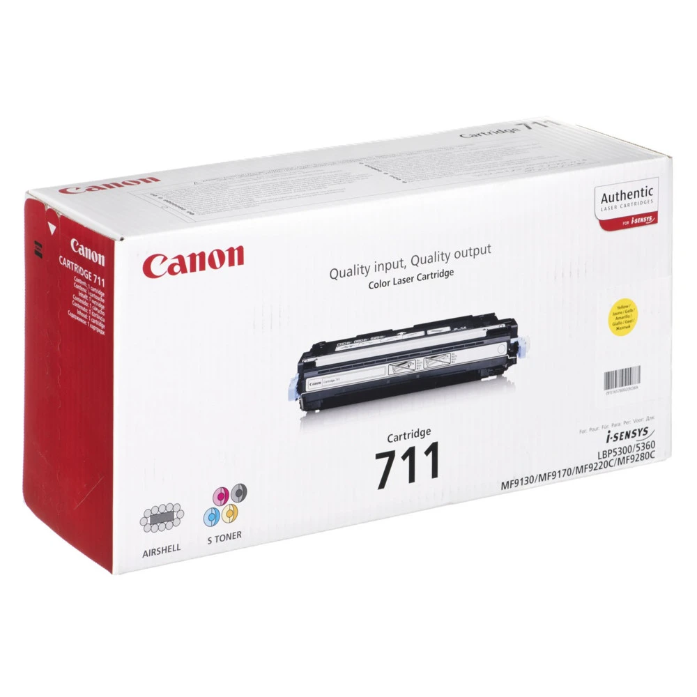 Тонер Canon 711 Yellow 1657B002