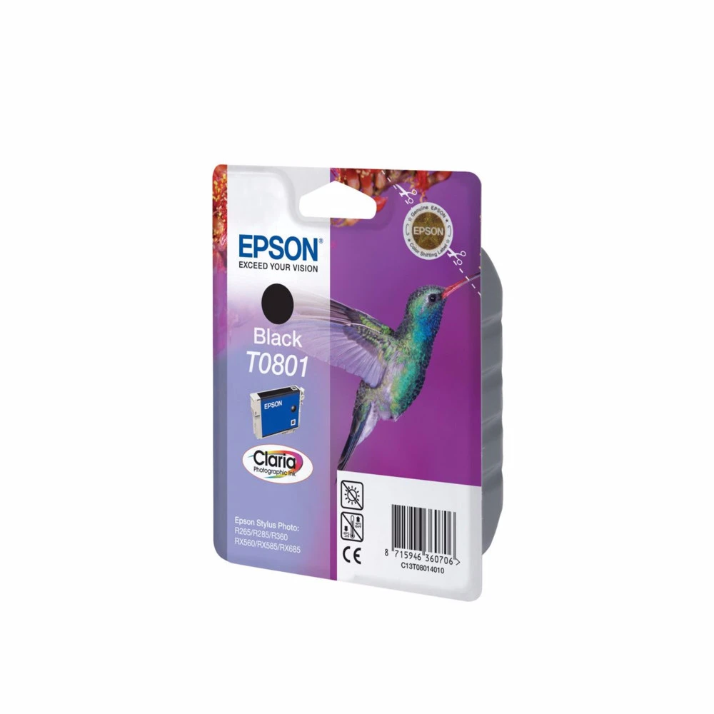 Струйный картридж Epson T0801 Черный C13T08014011