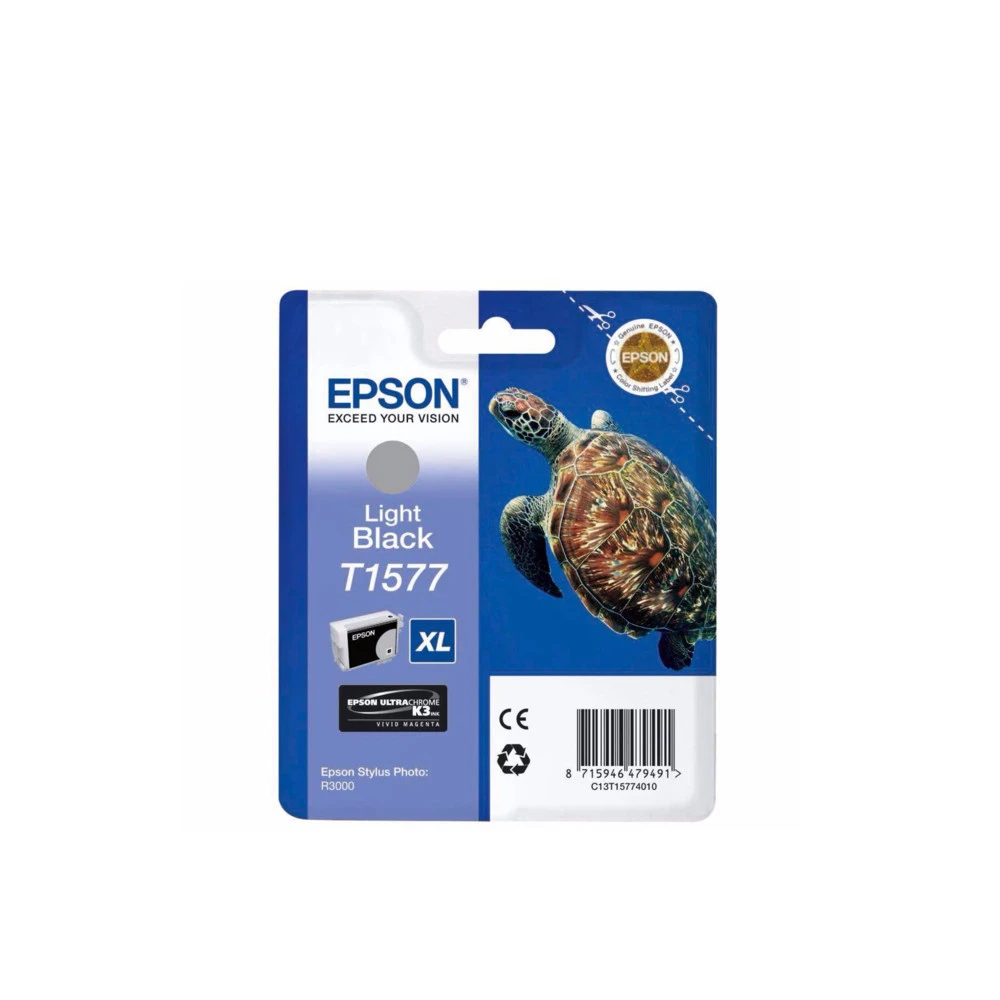 Струйный картридж Epson Т1577 Серый C13T15774010