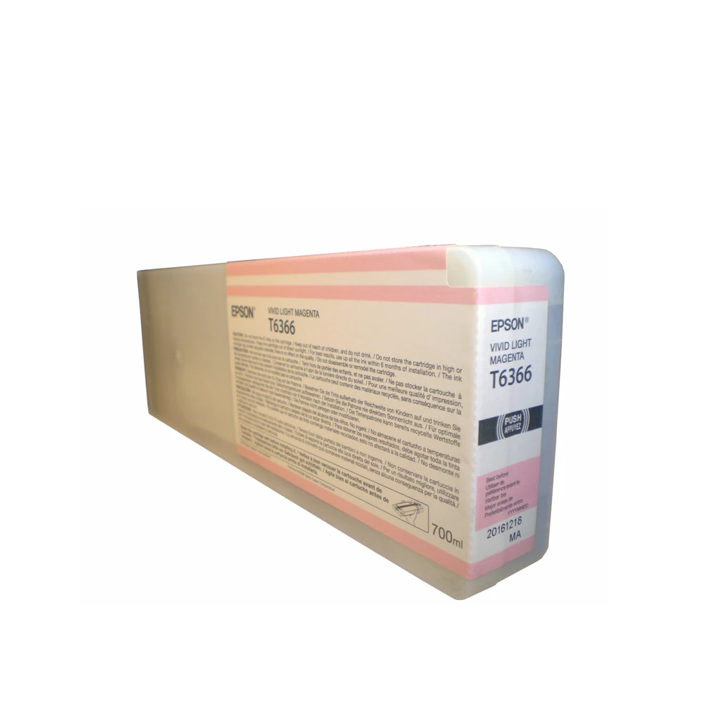 Струйный картридж Epson T6366 Светло-пурпурный C13T636600