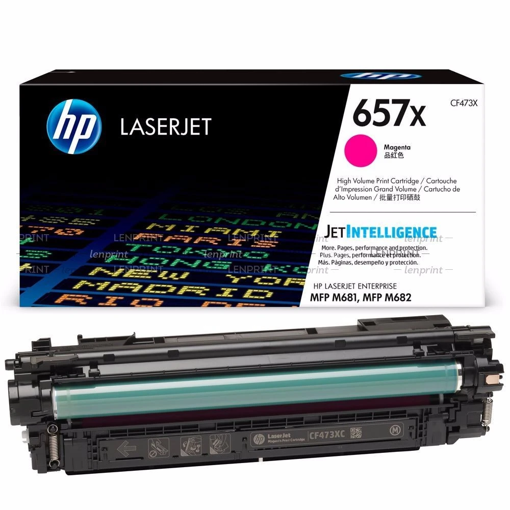 Тонер HP 657X черный повышенной емкости CF470X
