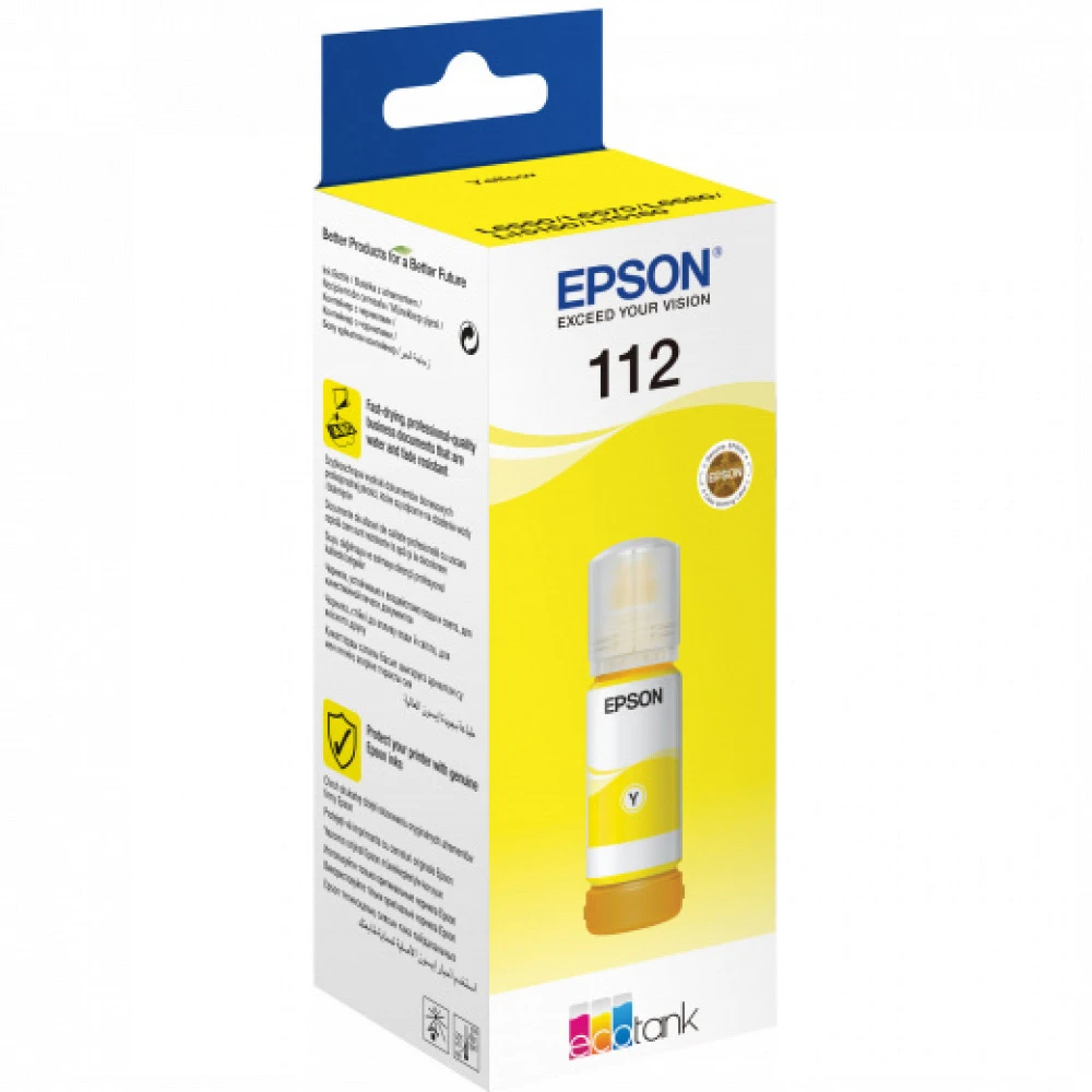 Струйный картридж Epson T06C4 Желтый C13T06C44A