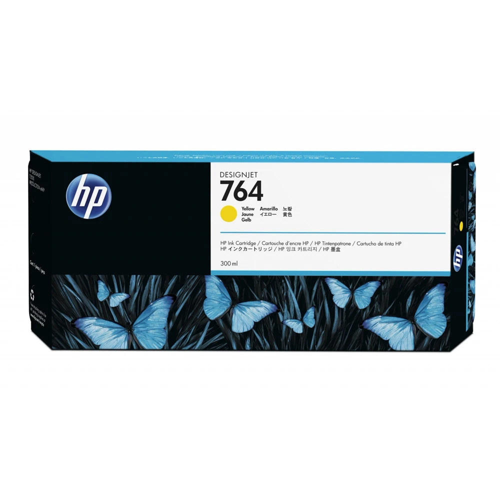 Картридж для плоттеров HP 764 желтый C1Q15A