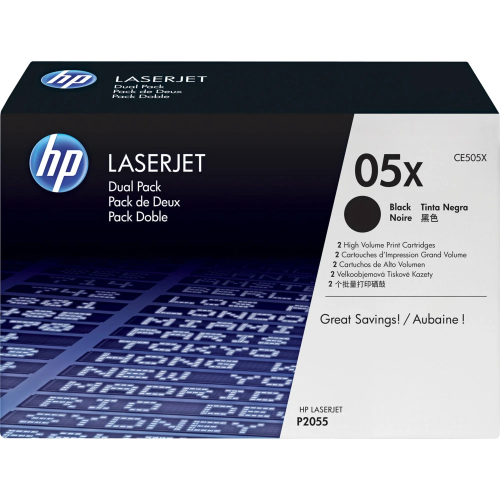 Лазерный картридж HP CE505XD