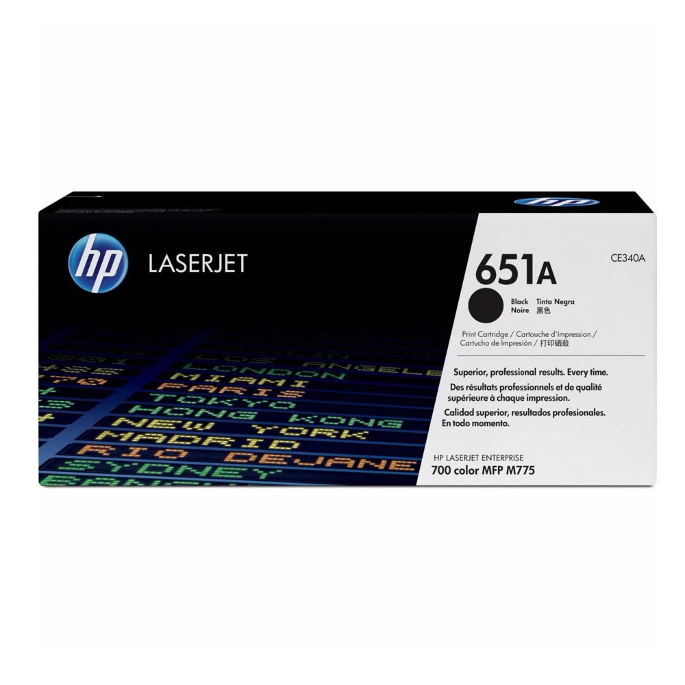 Лазерный картридж HP 651A черный 13 500 стр. CE340A