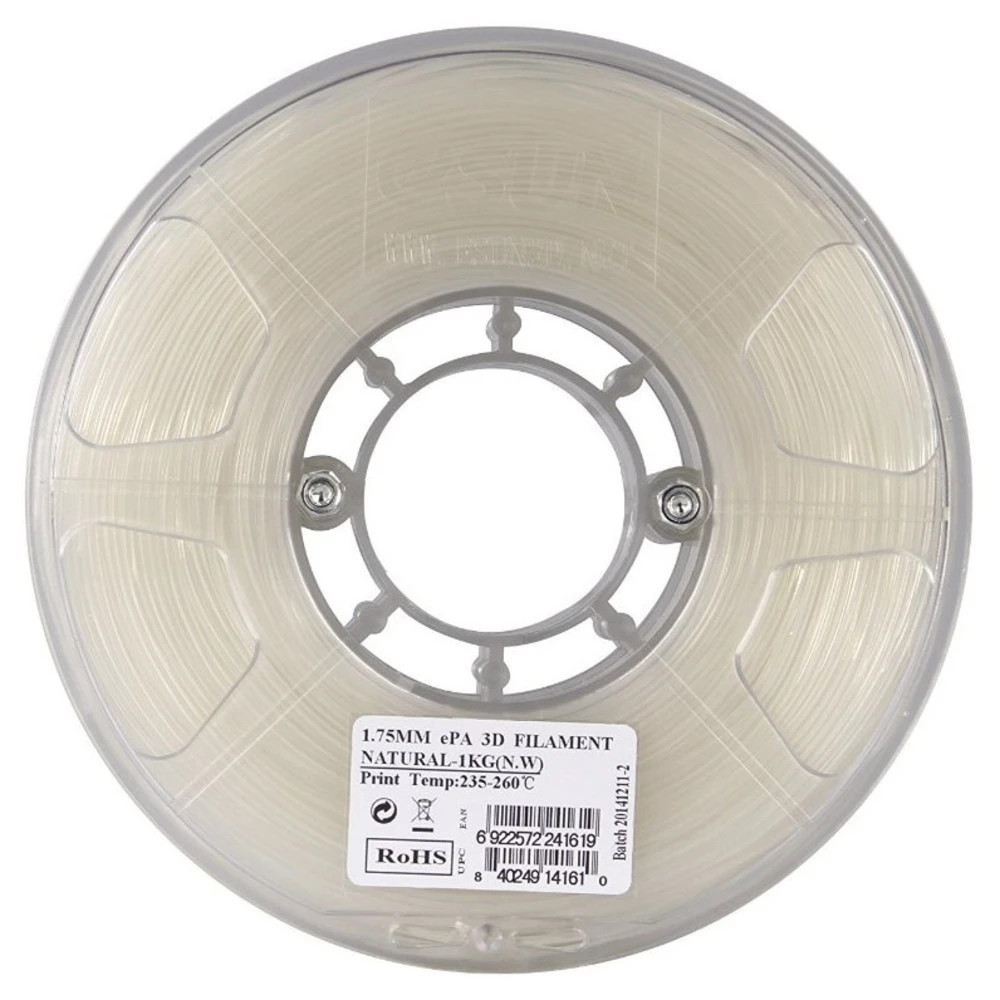Расходный материалы для 3D-печати ESUN 3D ABS+ Пластик eSUN Orange/1.75mm/1kg/roll ABS+175O1