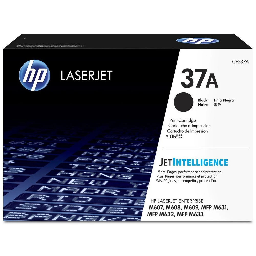 Лазерный картридж HP 37A Черный CF237A