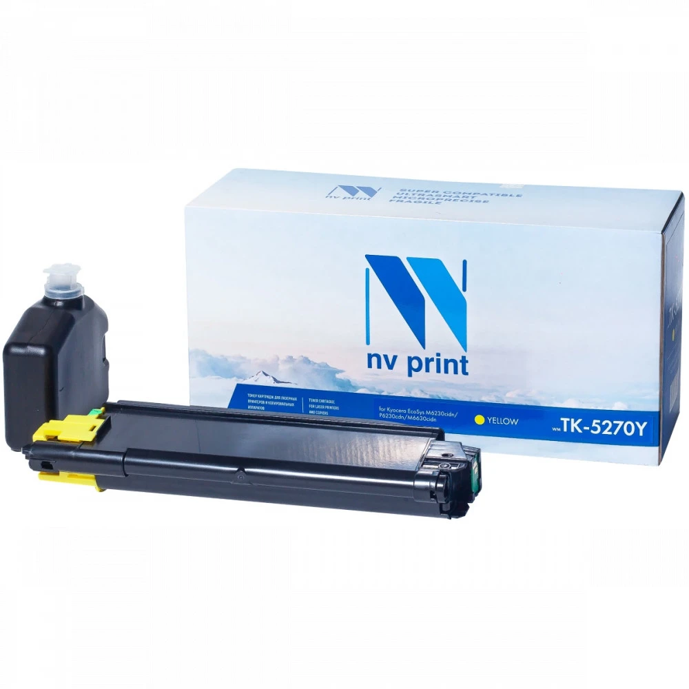 Лазерный картридж NV Print NV-TK-5270 Yellow NV-TK5270Y