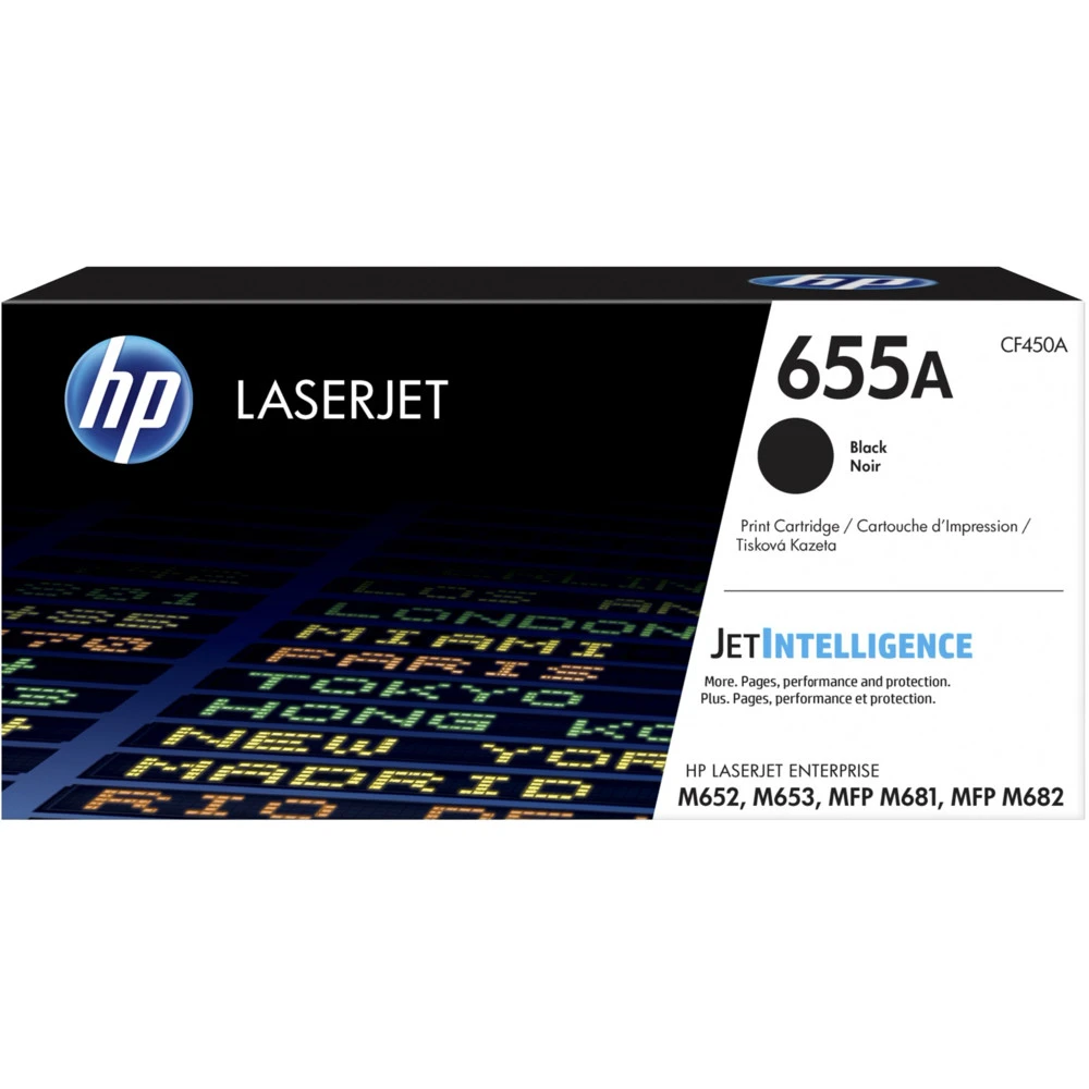 Лазерный картридж HP 655A Black CF450A