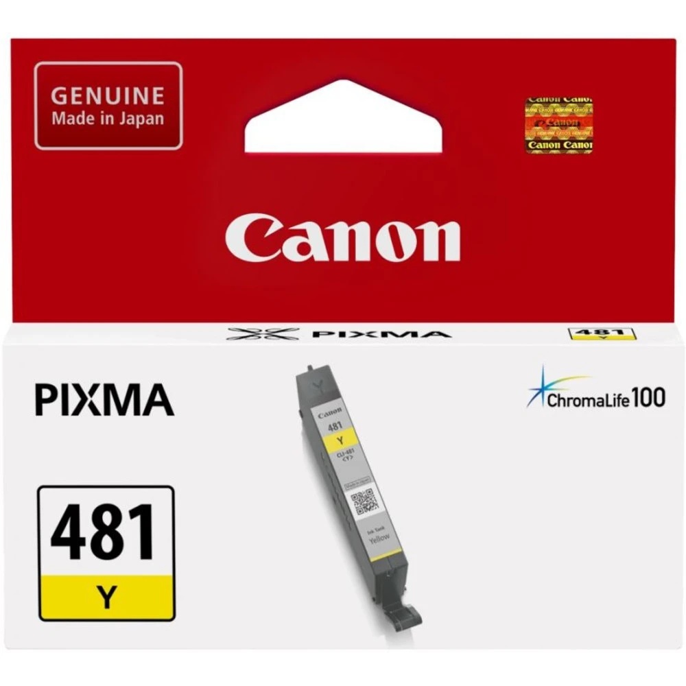 Струйный картридж Canon CLI-481XL желтый 2046C001