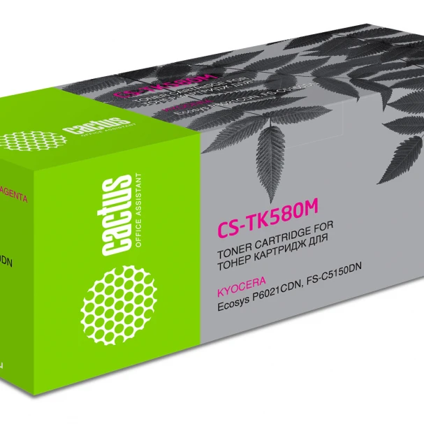 Лазерный картридж Cactus TK580M CS-TK580M