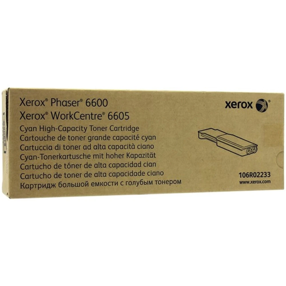 Тонер Xerox Phaser 6600, Cyan 106R02233