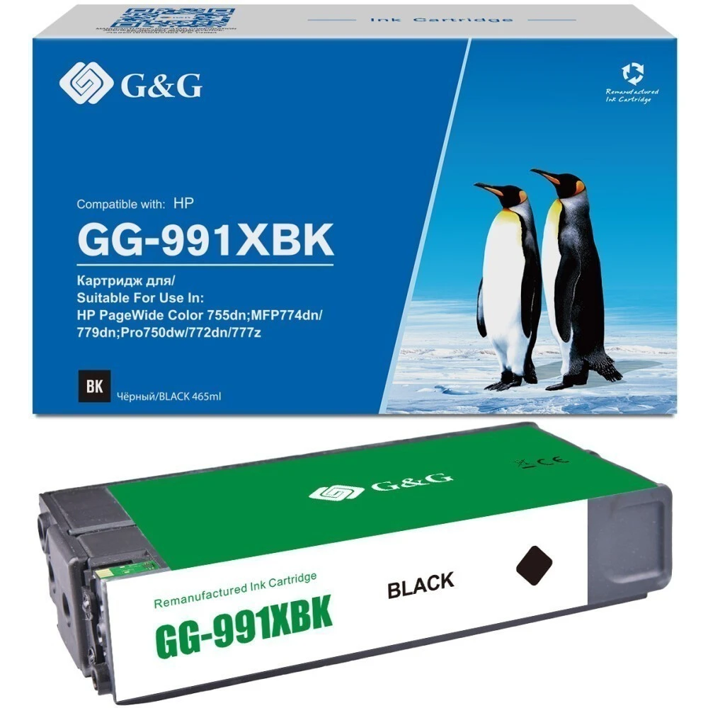 Струйный картридж G&G GG-991XBK