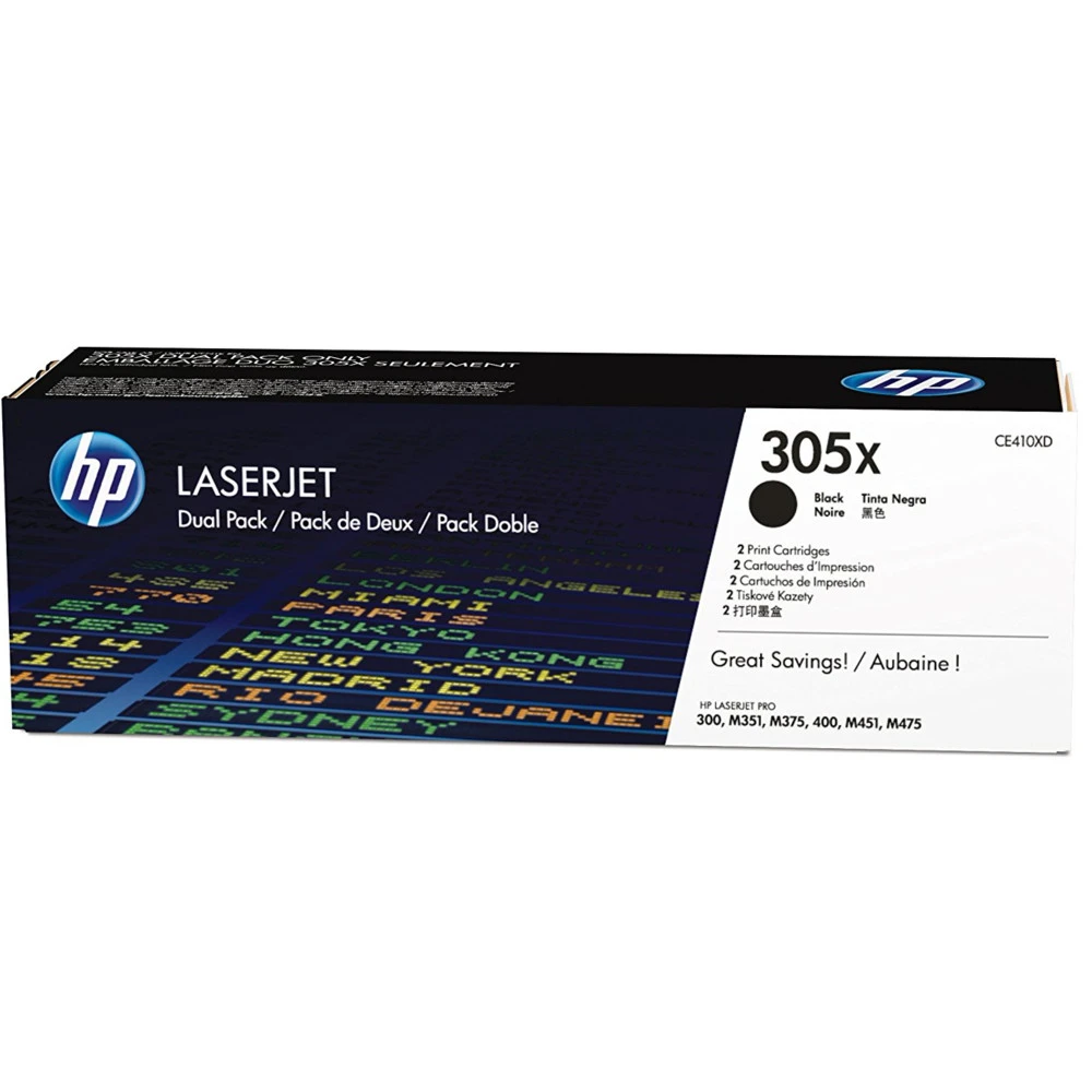 Лазерный картридж HP 305X Black CE410XD