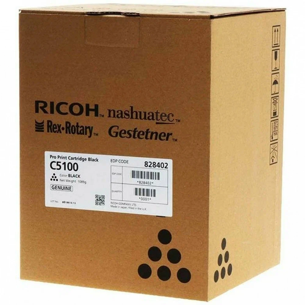 Тонер Ricoh C5100 Black 828402
