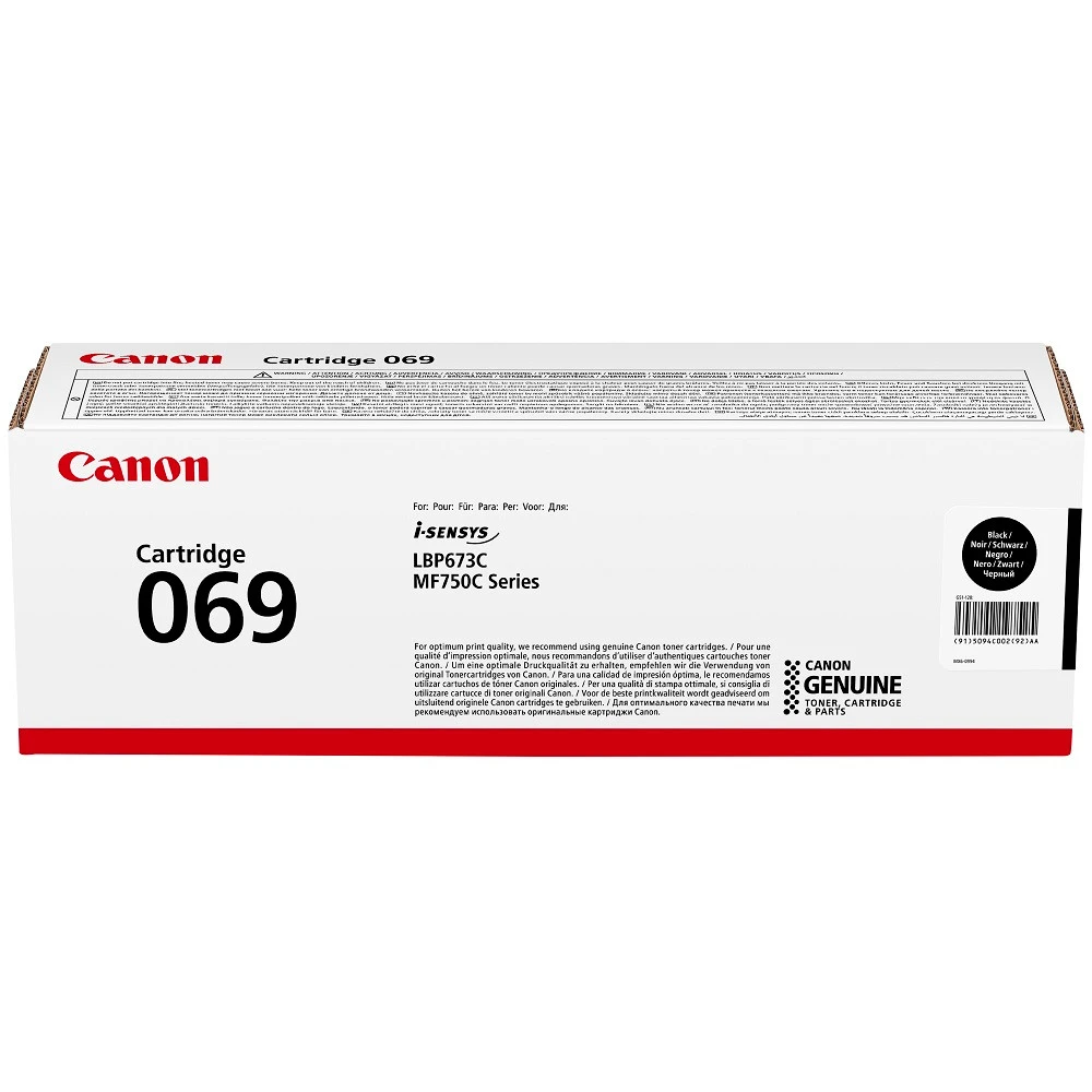 Тонер Canon 069 Black 5094C002