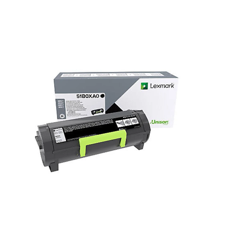 Лазерный картридж Lexmark 51B5X00, черный сверхвысокой емкости для MX517de, MX617de, MS517dn, MS617dn