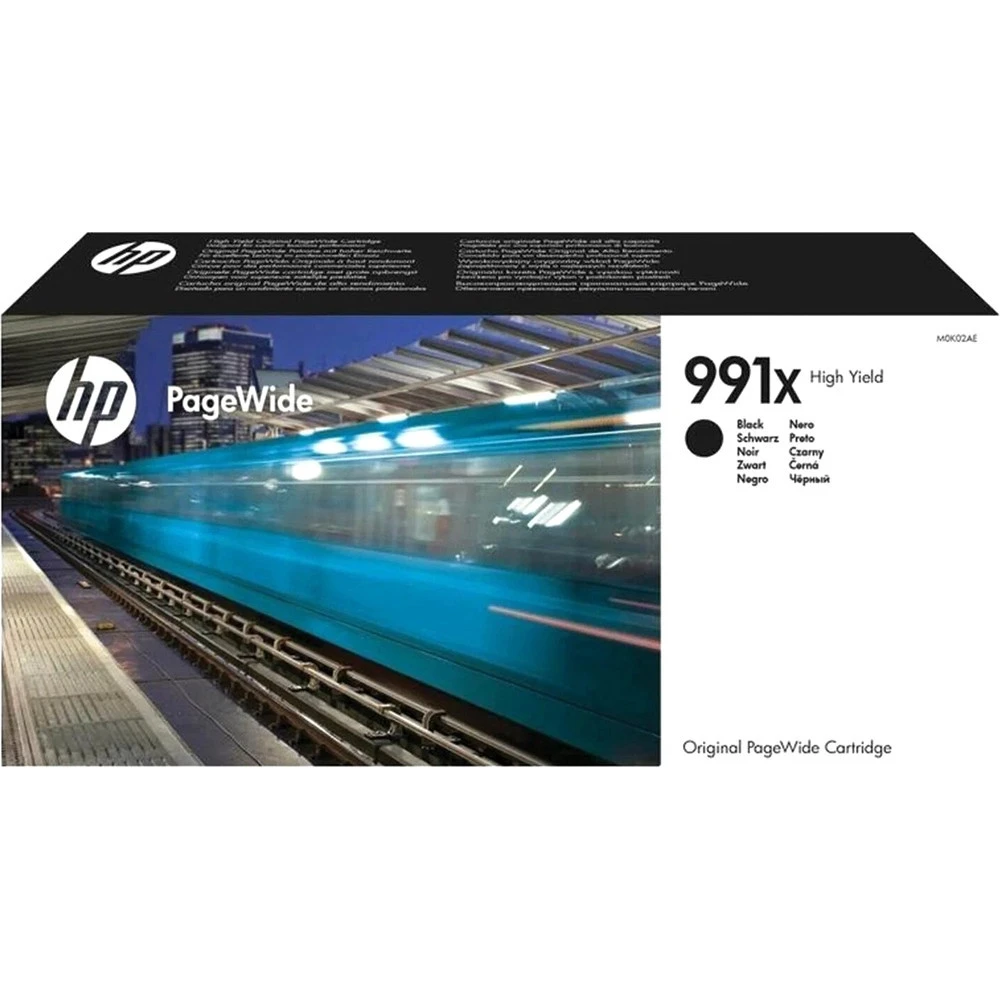 Струйный картридж HP 991X High Yield Black Original PageWide Cartridge M0K02A