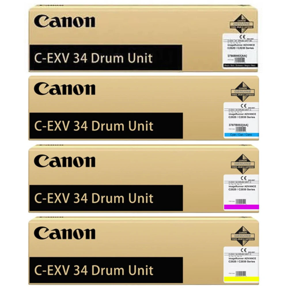 Барабан Canon C-EXV 34 Drum Unit Yellow 3789B003AA 000