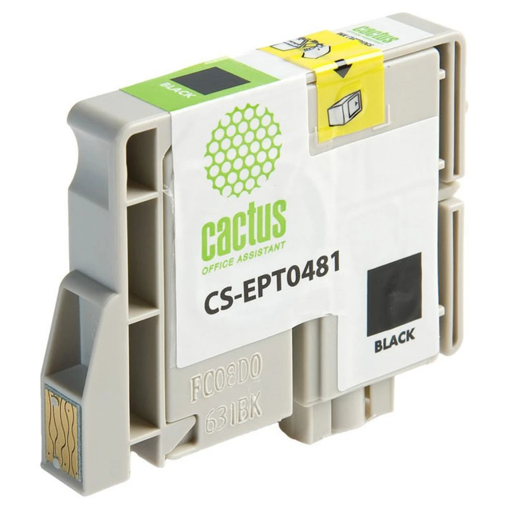 Струйный картридж Cactus CS-EPT0481 черный