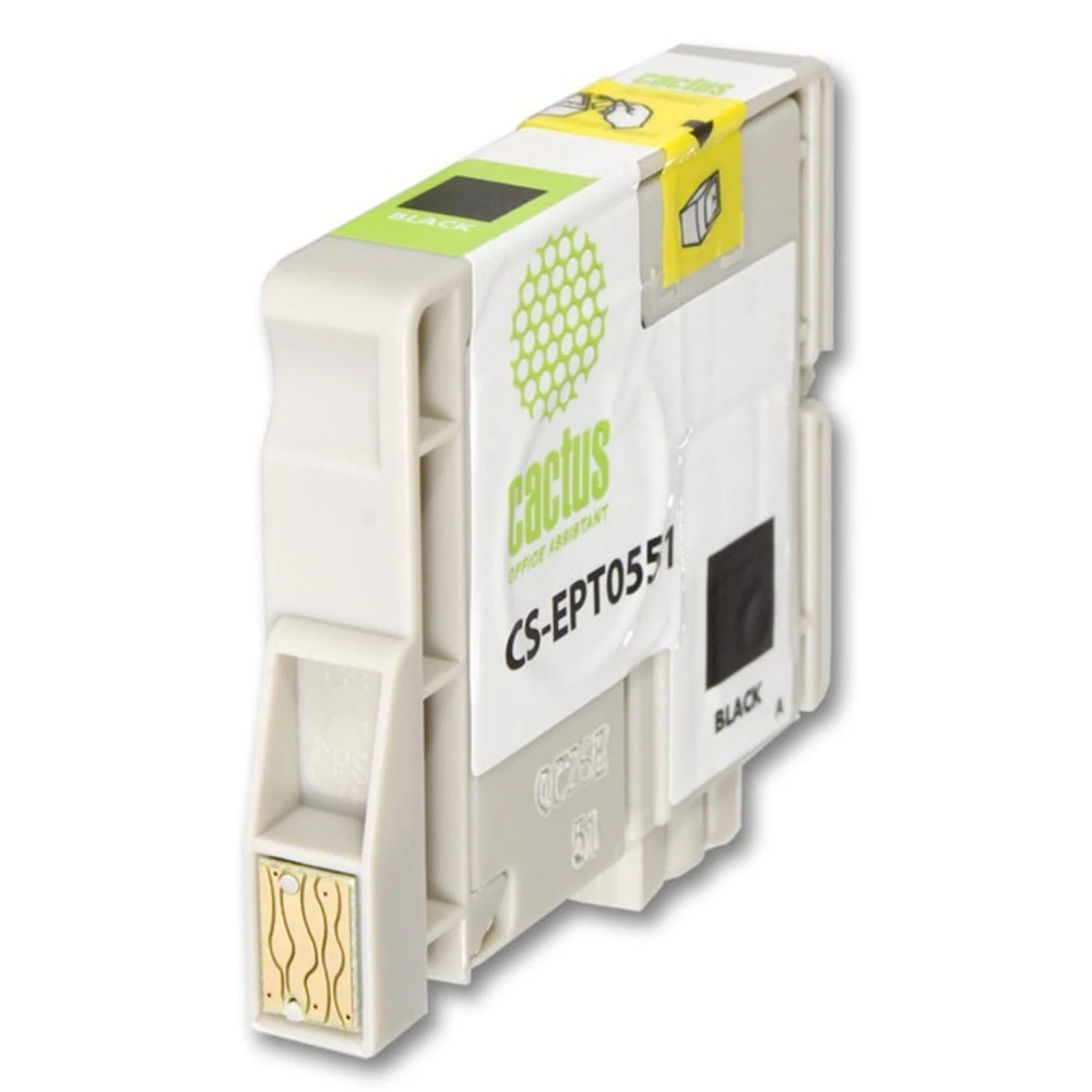 Струйный картридж Cactus CS-EPT0551 черный