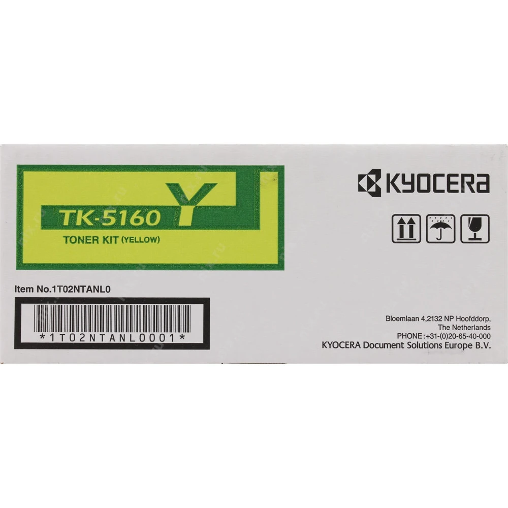 Лазерный картридж Kyocera TK-5160Y, yellow 1T02NTANL0